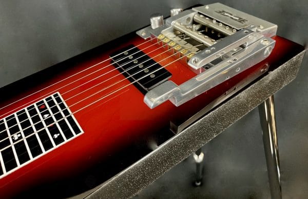 Lap Steel with Dual Levers
