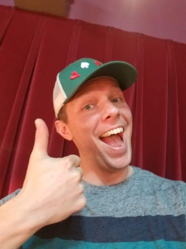 Green 3d embroidery hat with Sho-Bud pips