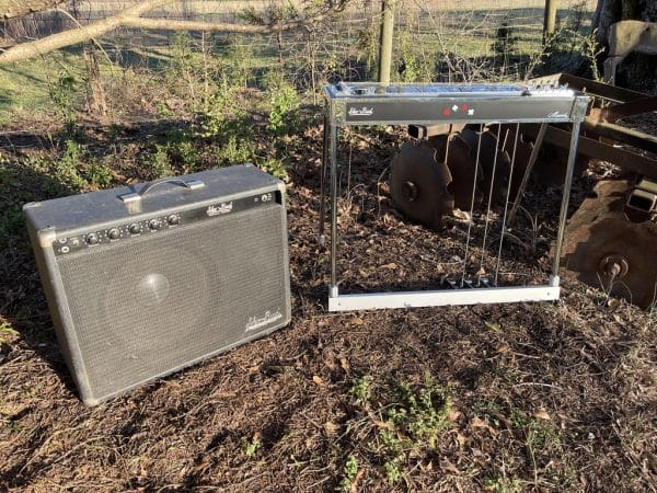 Black Pedal Steel Guitar
