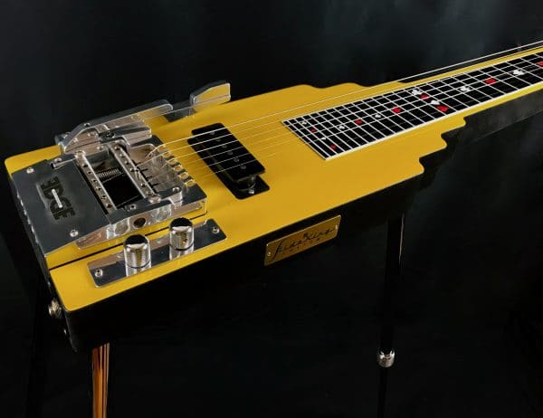 Lap Steel with Dual Levers