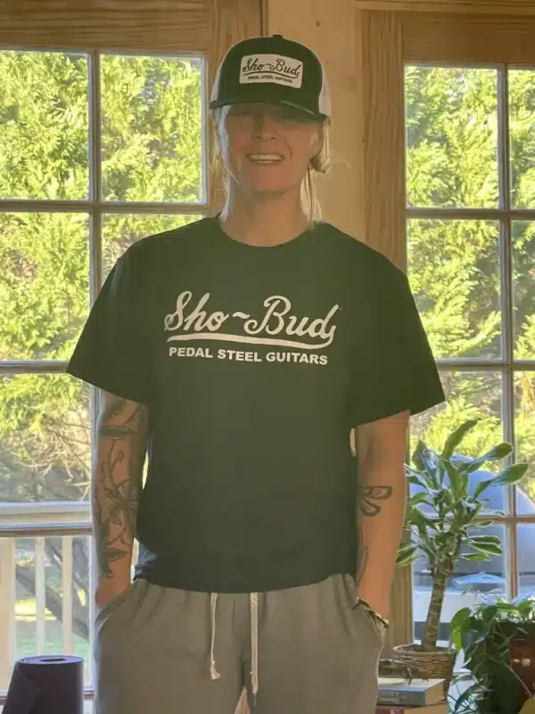 "Sho-Bud Pedal Steel Guitar" T-Shirt - Image 2