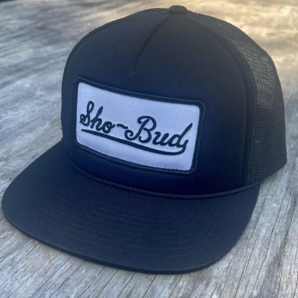 Black Foam Sho-Bud Trucker hat