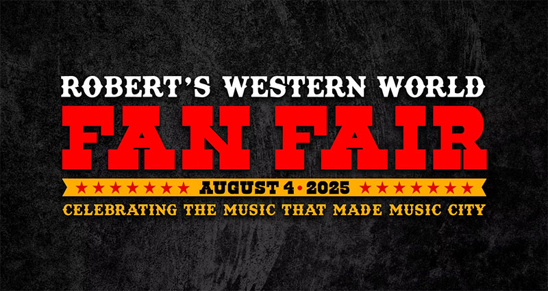 Robert's Western World Fan Fair logo.