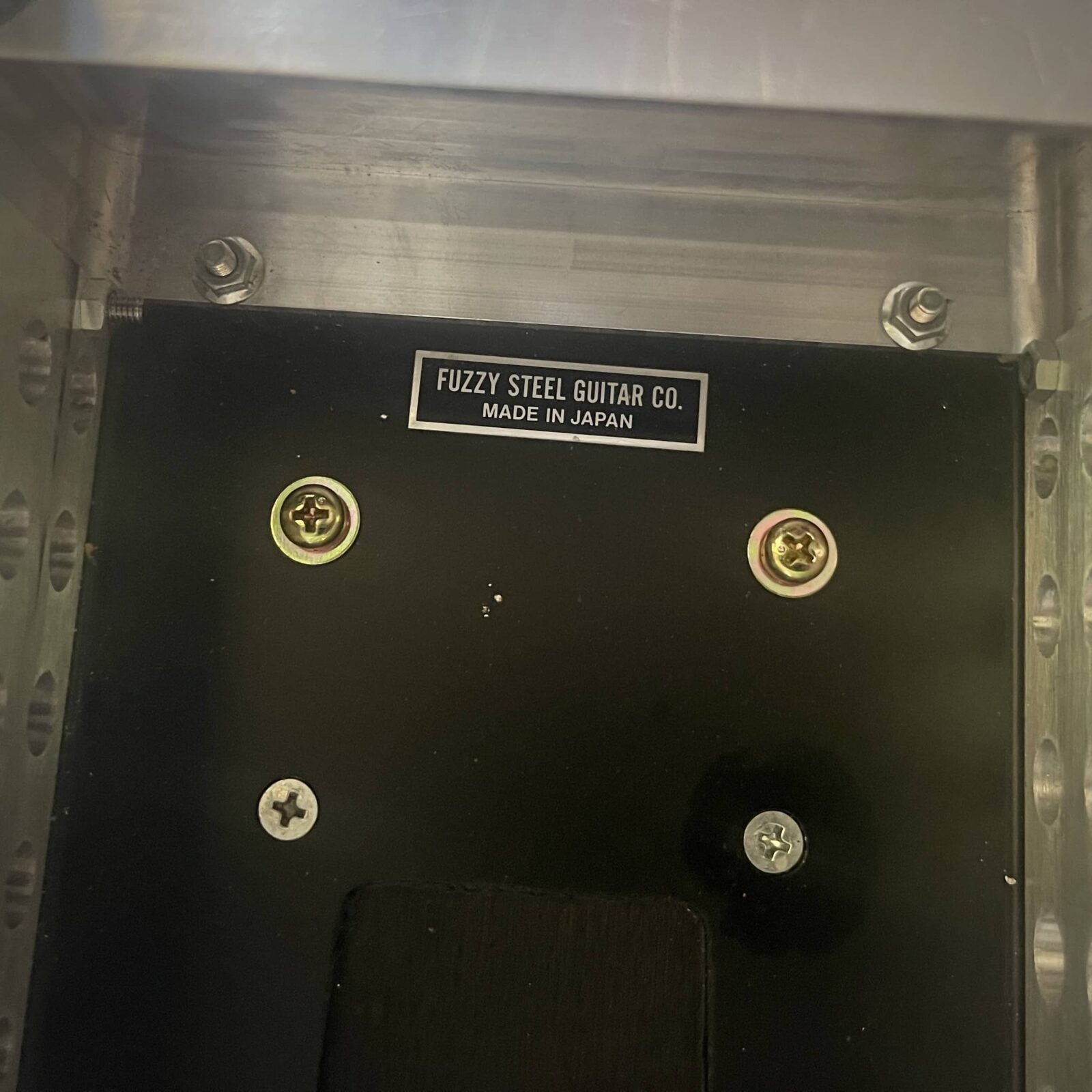 Fuzzy Pedal Steel Guitar plate