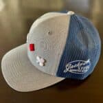 Grey and Blue Trucker Hat