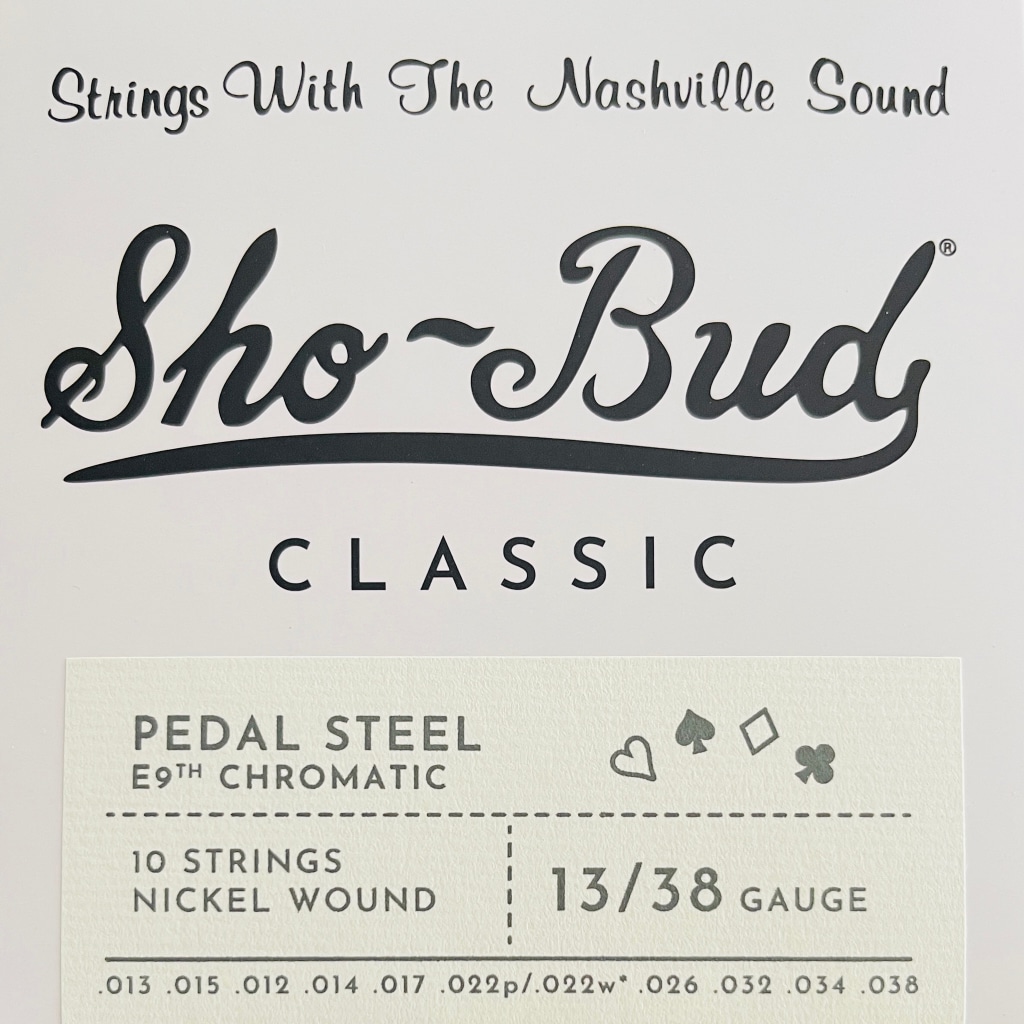 E9 string set for pedal steel