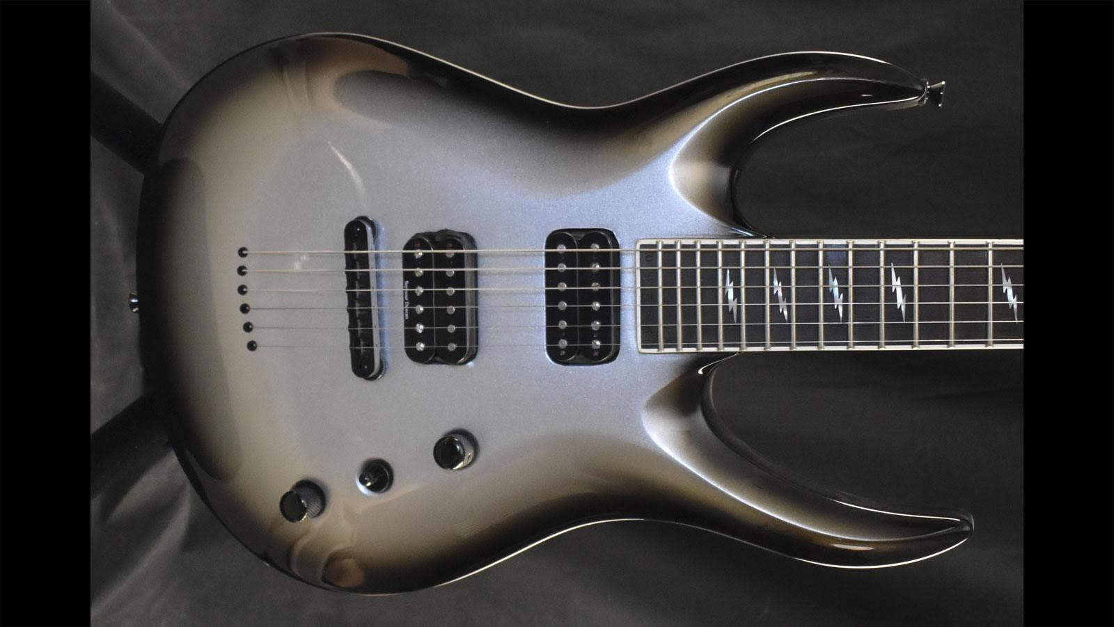 Roman Abstract Devil Horn Archtop - Image 2
