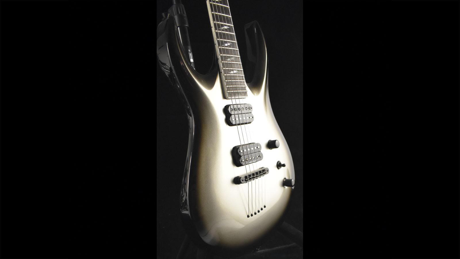 Roman Abstract Devil Horn Archtop - Image 3
