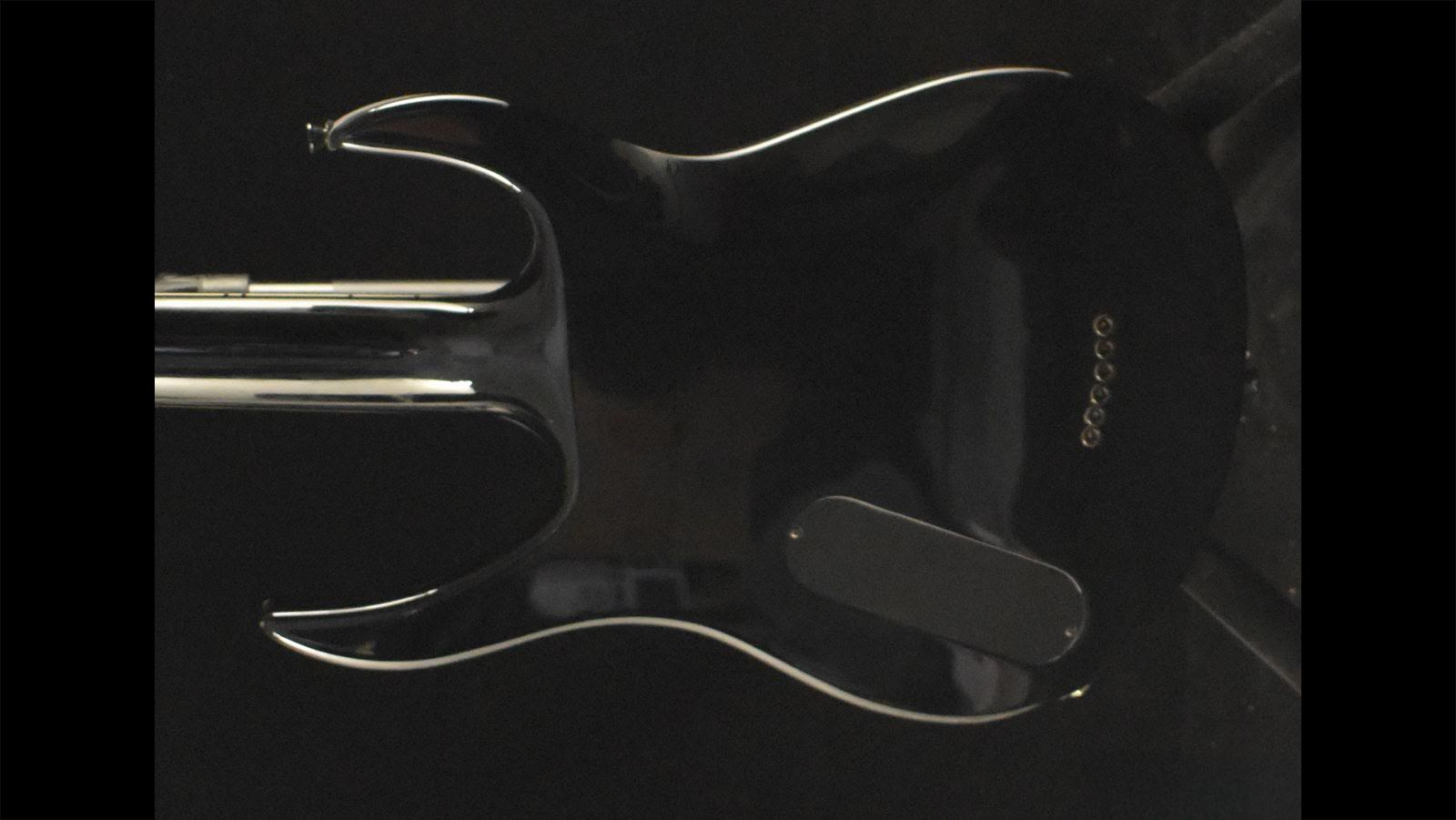 Roman Abstract Devil Horn Archtop - Image 5
