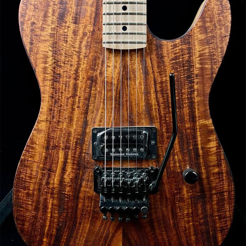Roman Pearlcaster Magic Twanger Koa Custom