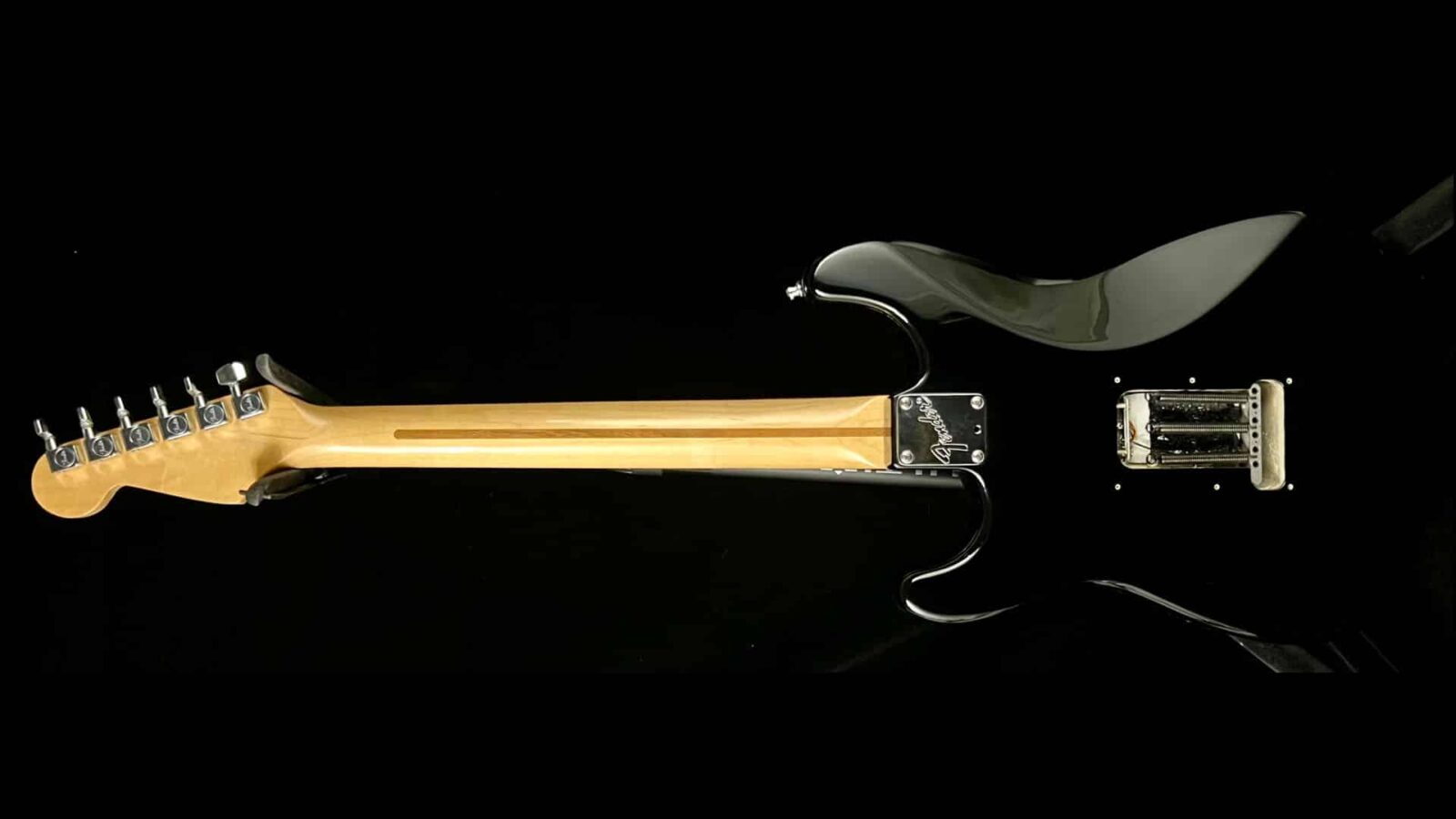 Fender 1989 USA Stratocaster Black - Image 6