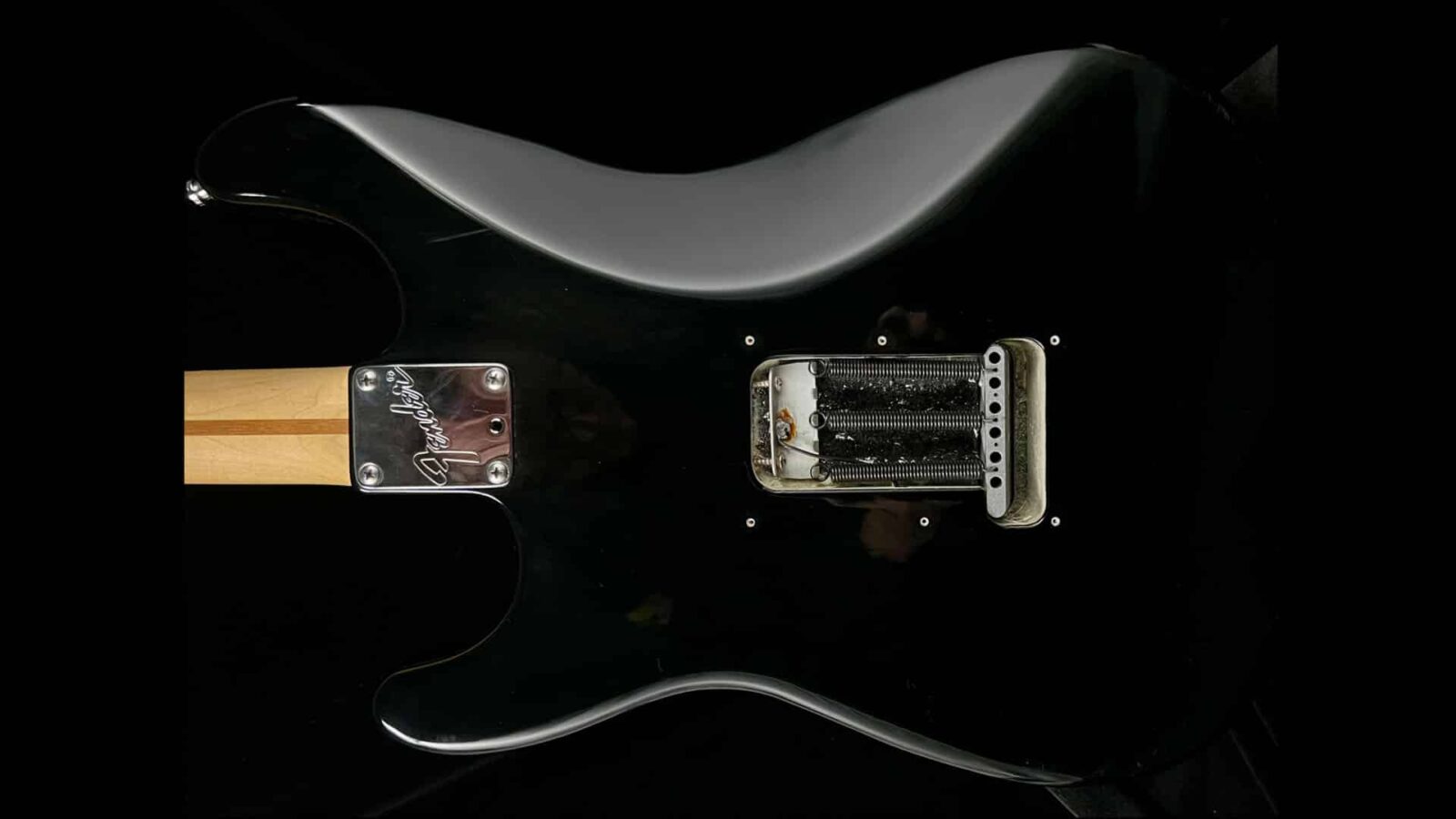 Fender 1989 USA Stratocaster Black - Image 7