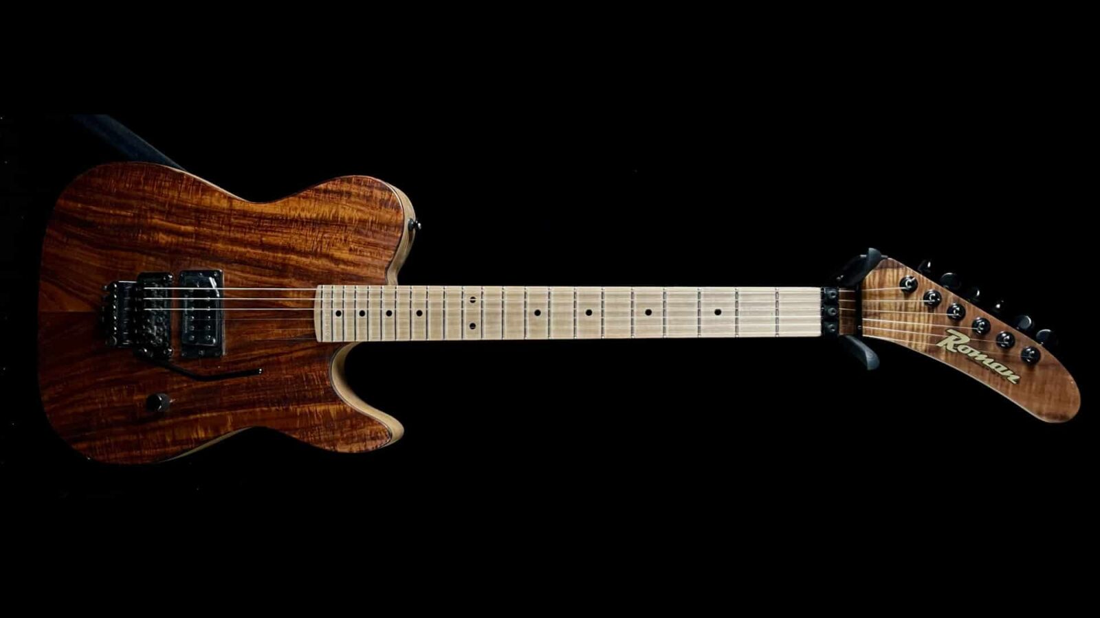Roman Pearlcaster Magic Twanger Koa Custom - Image 6