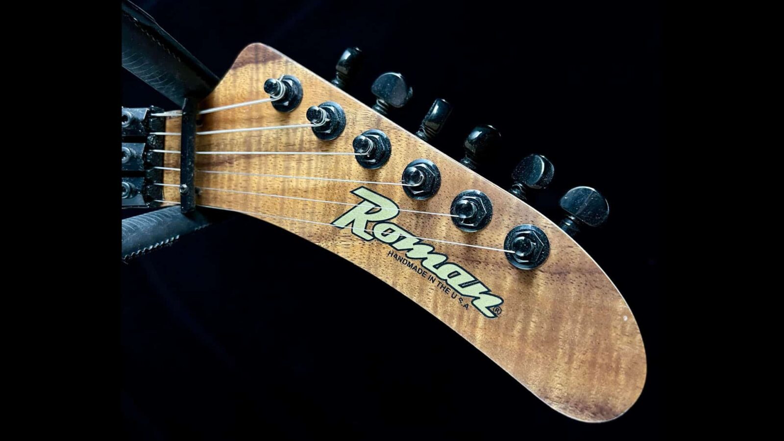 Roman Pearlcaster Magic Twanger Koa Custom - Image 8