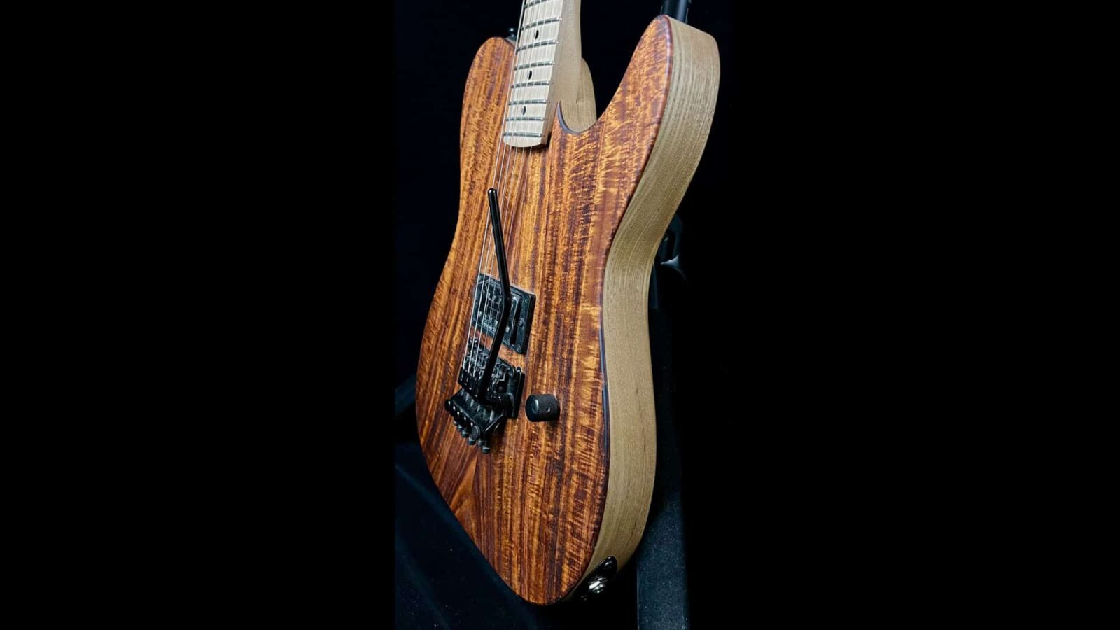 Roman Pearlcaster Magic Twanger Koa Custom - Image 3