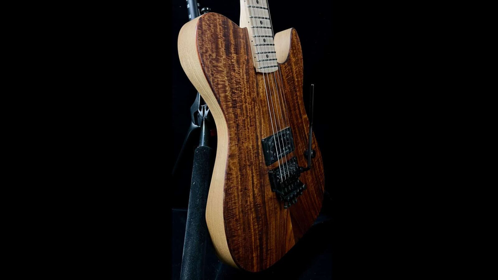 Roman Pearlcaster Magic Twanger Koa Custom - Image 2