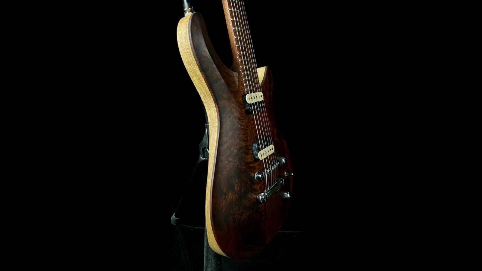 Roman Quicksilver Walnut & White Korina - Image 2