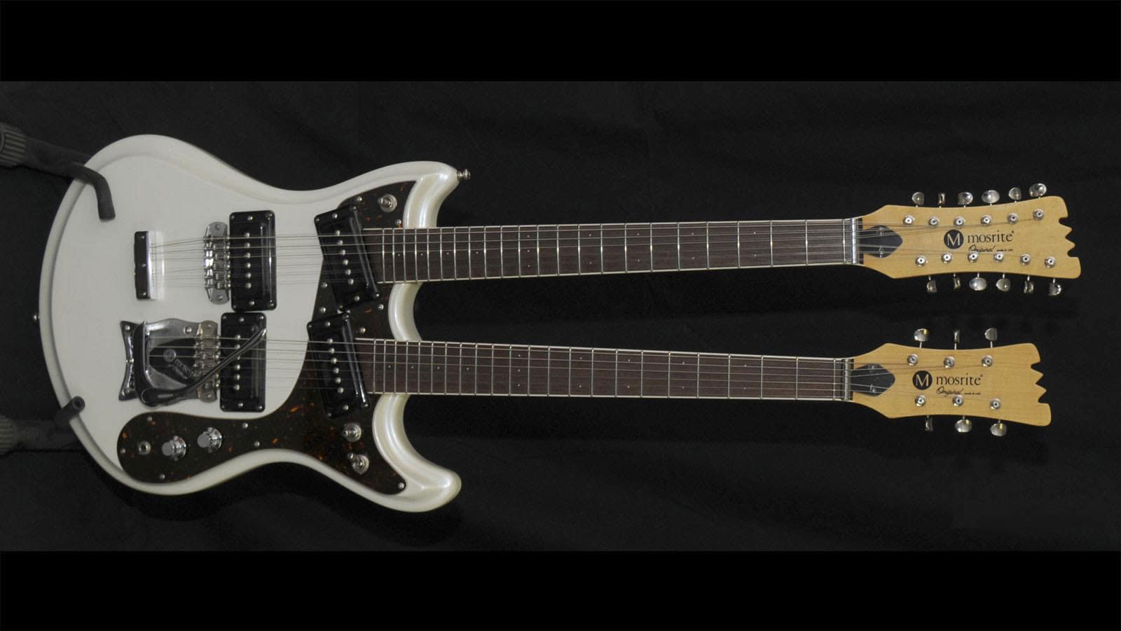Mosrite Doubleneck Reissue White - Image 6