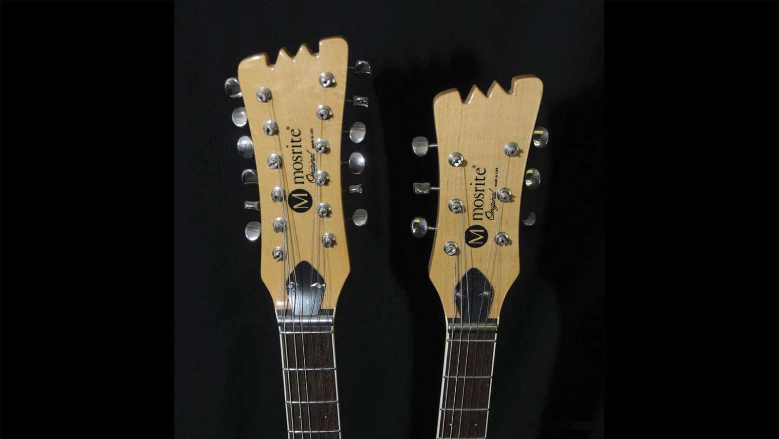 Mosrite Doubleneck Reissue White - Image 5
