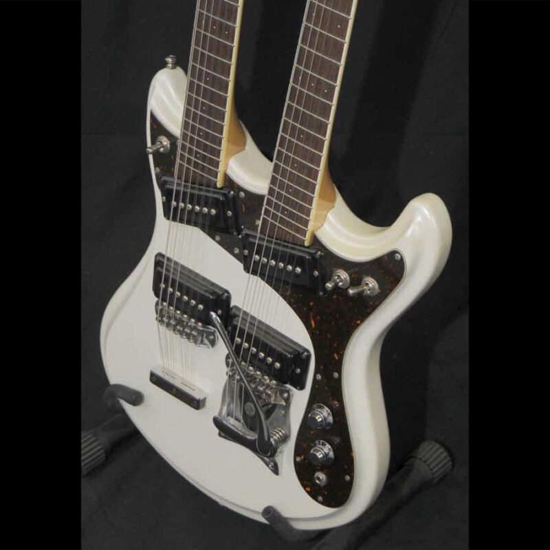 Mosrite Doubleneck Reissue White