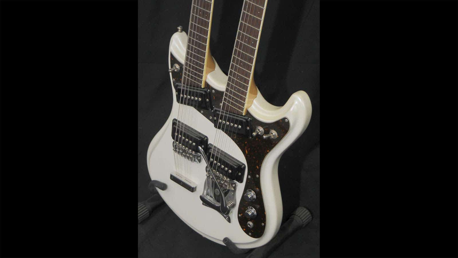 Mosrite Doubleneck Reissue White