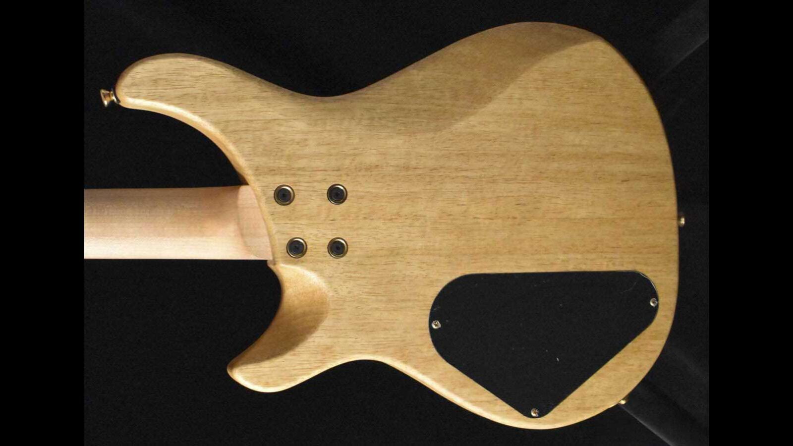 Roman Quicksilver Figured Maple & Korina Transparent Green Top - Image 6