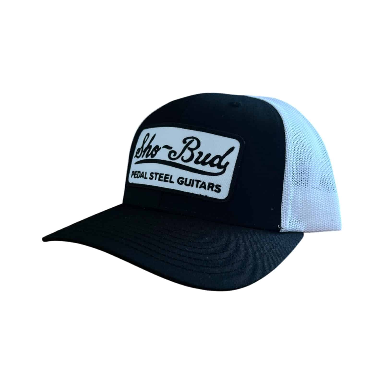 Sho-Bud Black/White Patch Hat