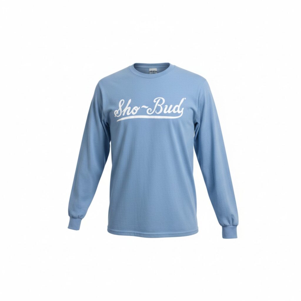 Blue Long Sleeve Sho-Bud Shirt