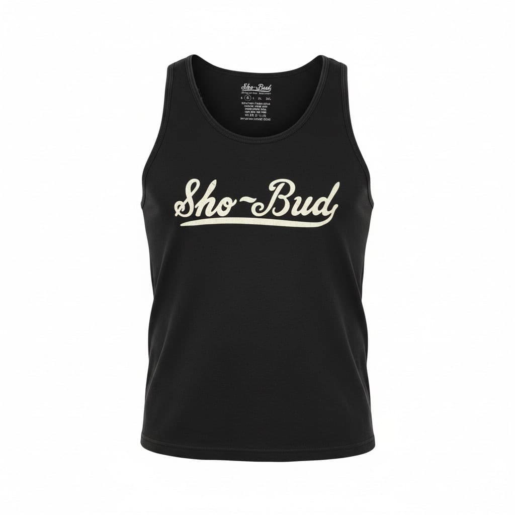 Black Sho-Bud tank